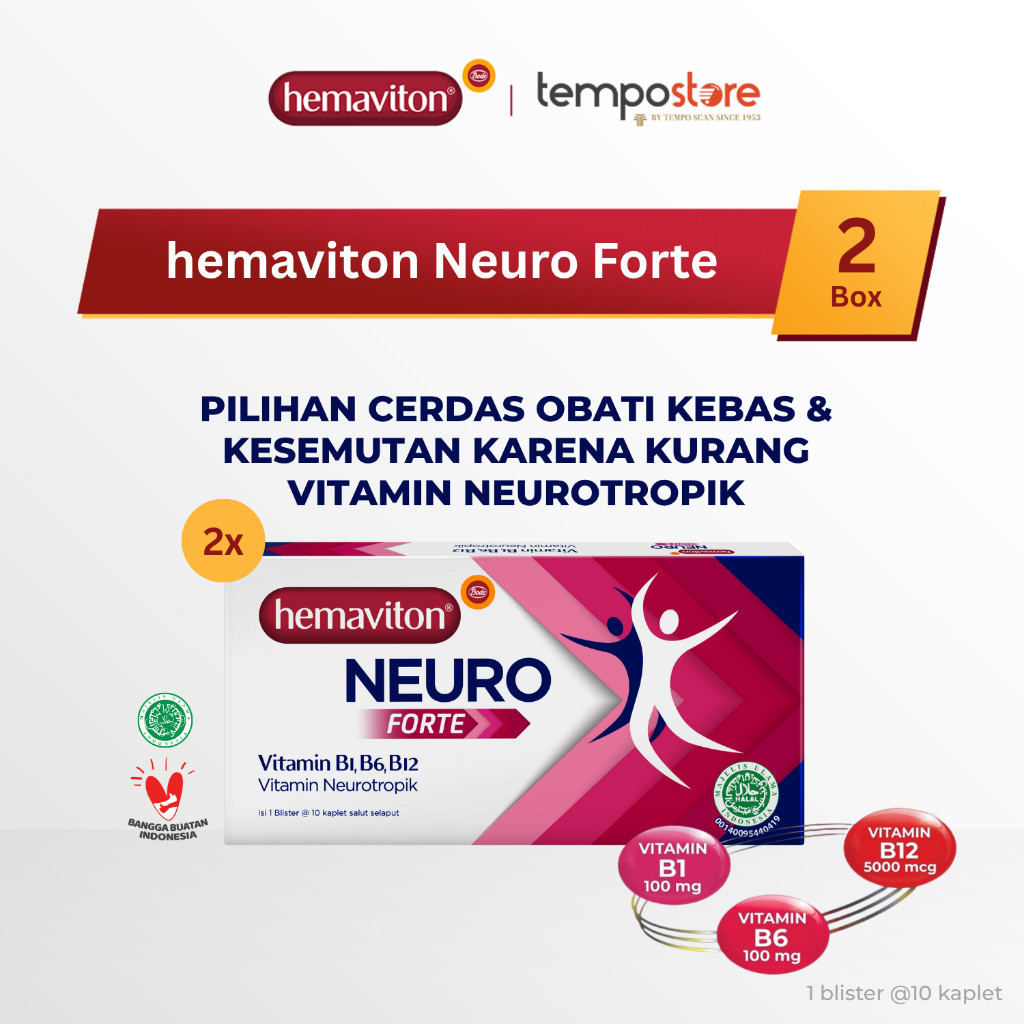 Tempo Scan Pacific hemaviton Neuro Forte
