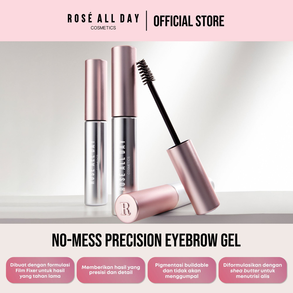 Rosé All Day Brow Fix Gel Black