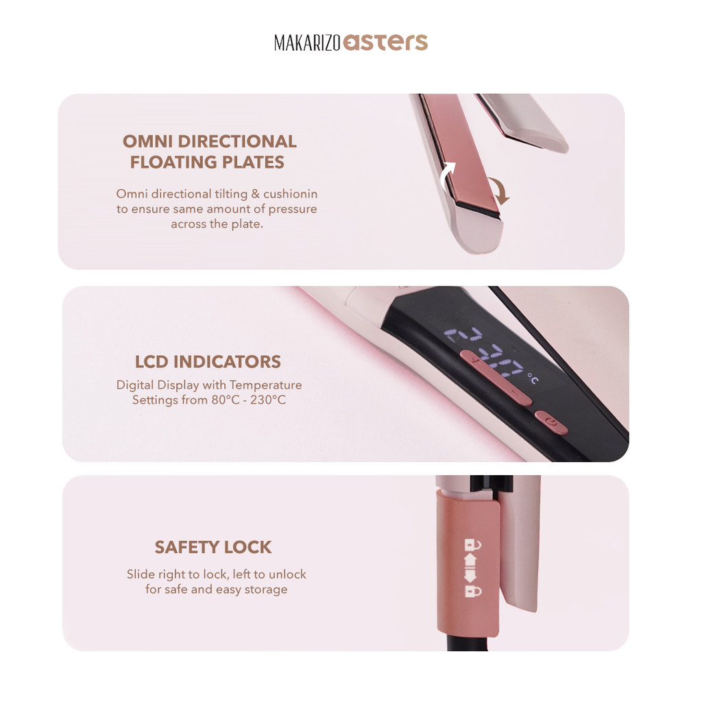 Makarizo Asters Ultra Fast High Performance Hair Iron 4