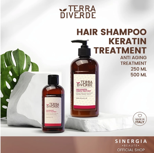Sinergia Investama Terra Diverde Keratin Shampoo