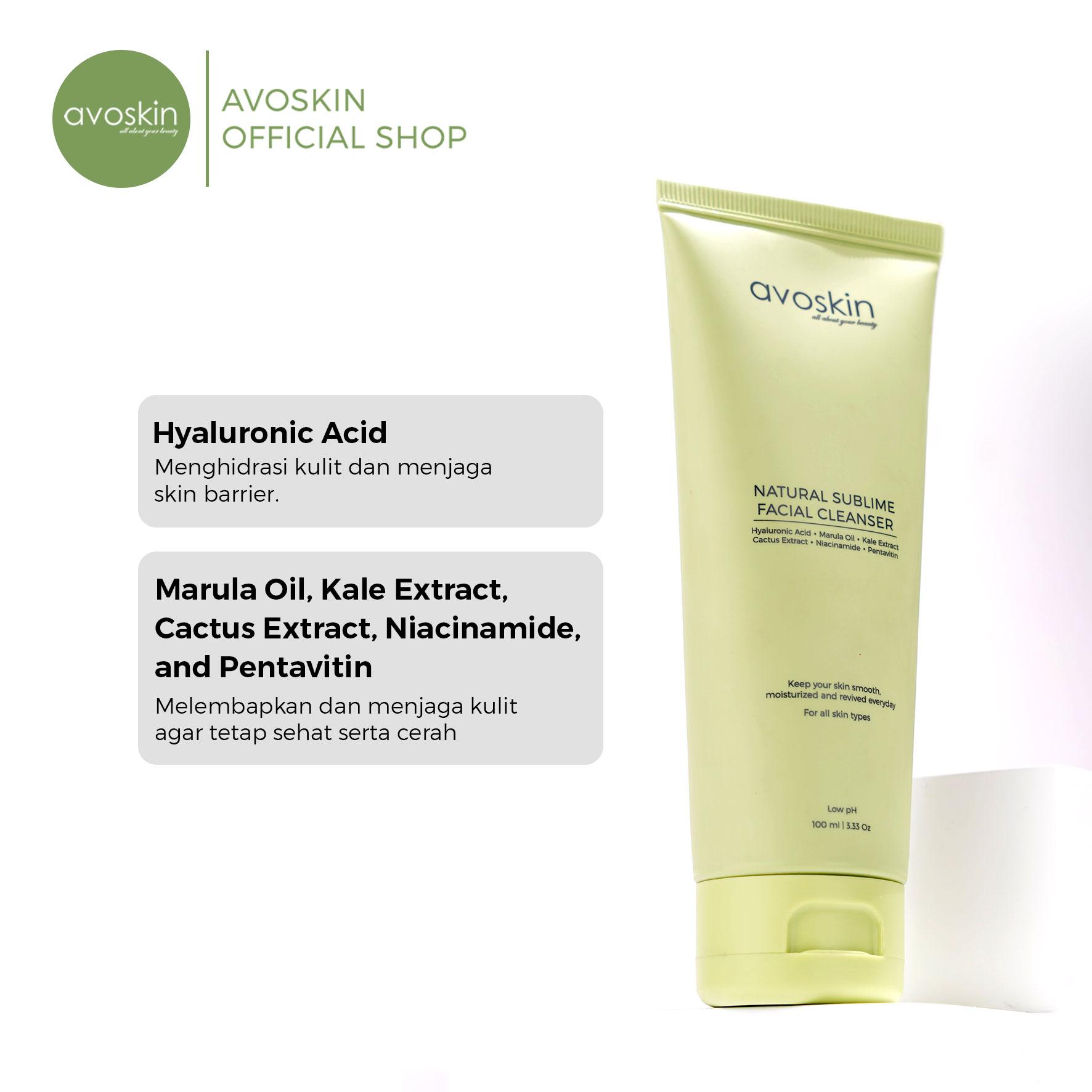 Avoskin Natural Sublime Facial Cleanser