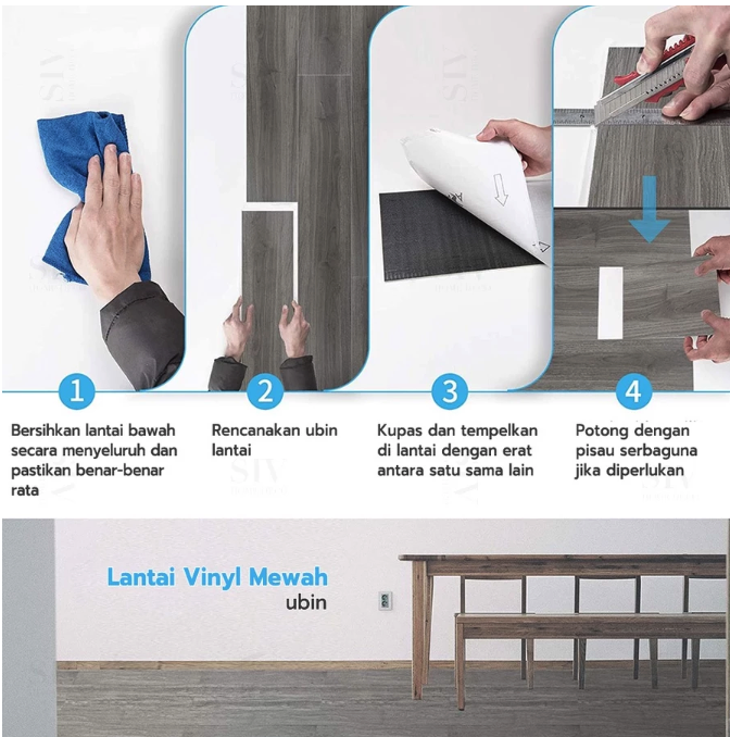  SIV Homedeco Lantai Vinyl