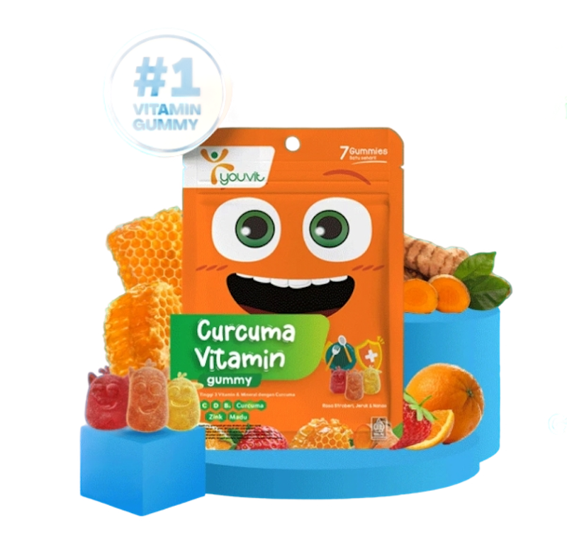 Youvit Curcuma Vitamin Gummy 1