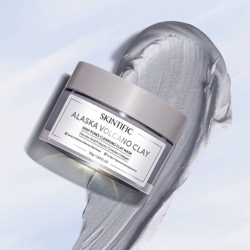 Alaska Volcano Clay Mask 2
