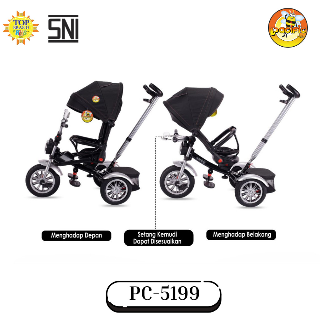  Pacific Indah Pratama Tricycle Pacific Jr PC-5199
