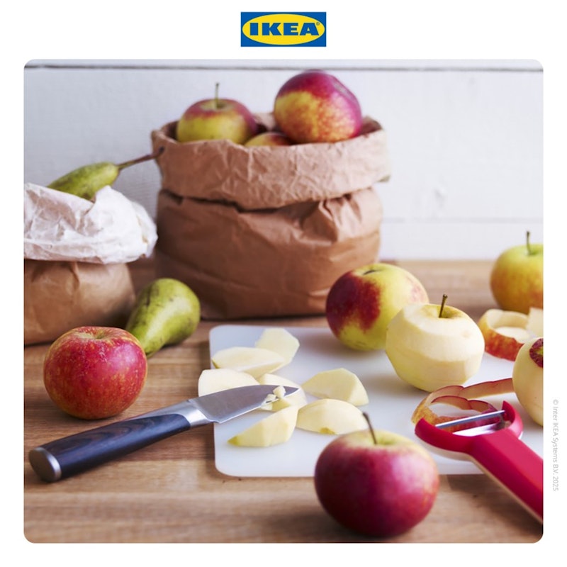 IKEA LEGITIM Talenan Putih 34x24 cm 5
