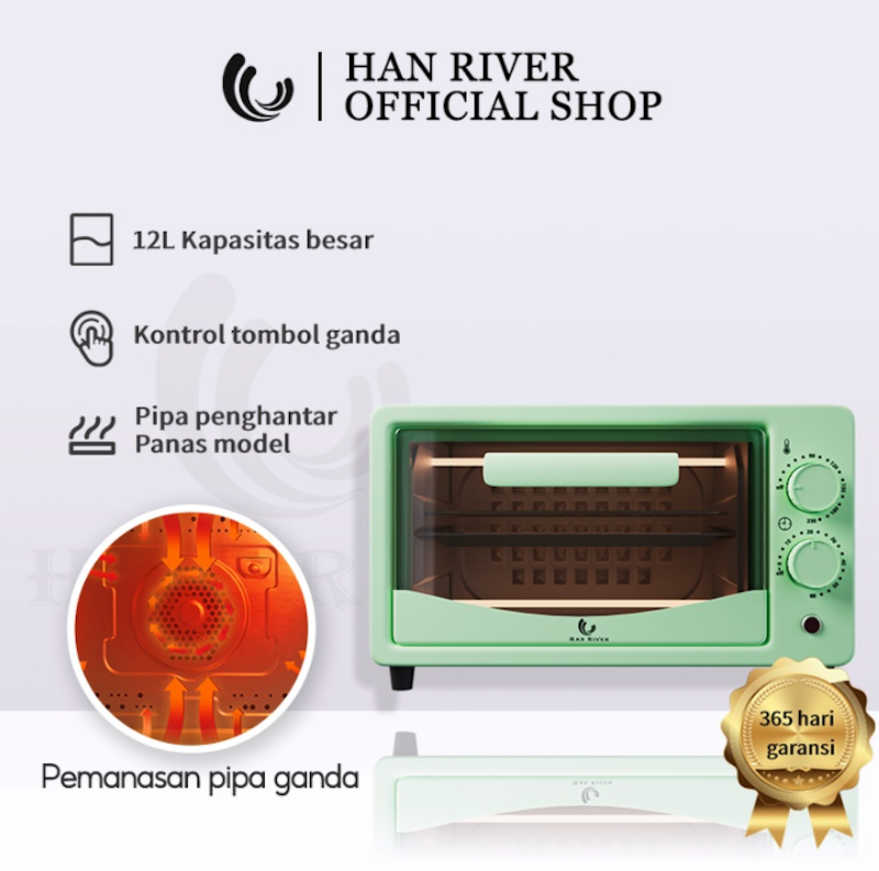 Oven Listrik Low Watt 12 L 2