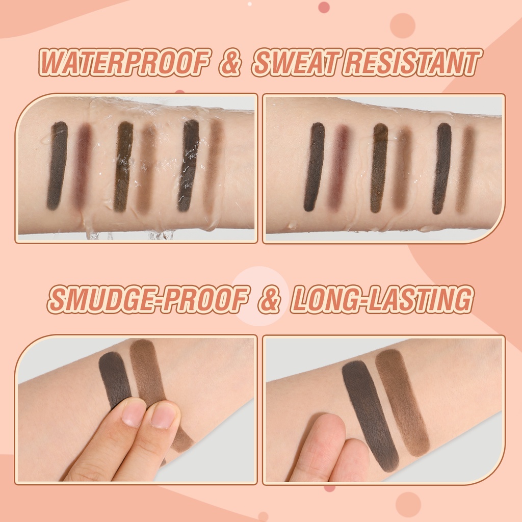 2-in-1 Eyebrow Cream and Powder Gel 4