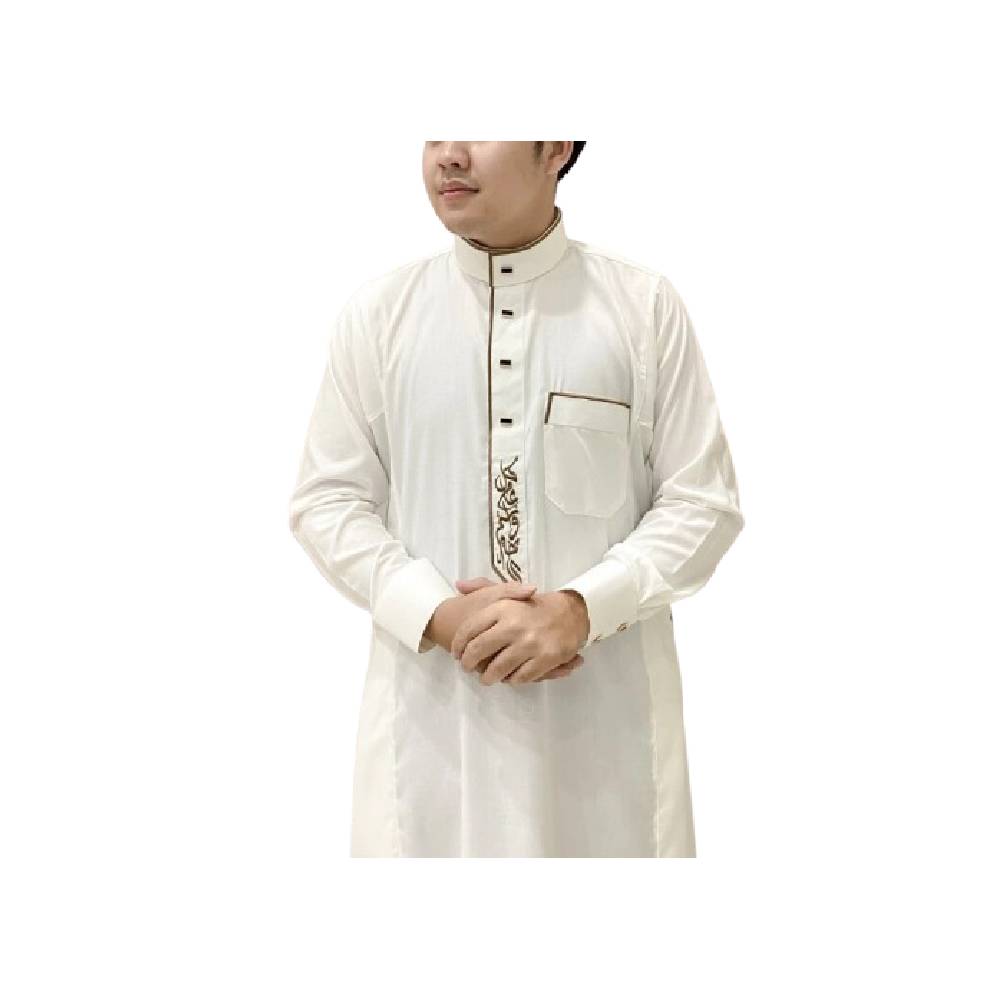 Zeefora Jubah Azka Putih