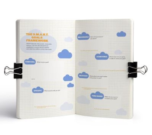 Papermark A5 Yellow ‘Study Planner’