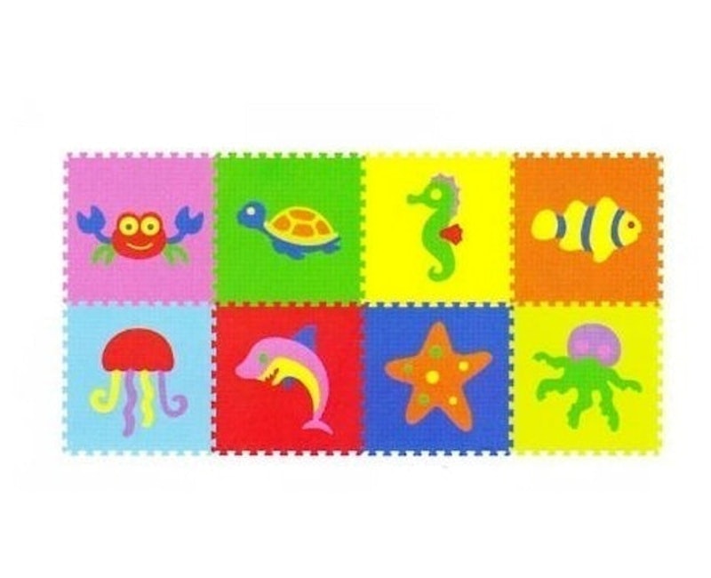 Karpet Puzzle Hewan Laut 1