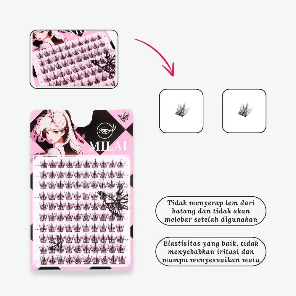 MILAI MILAI Bulu Mata Extension  A08