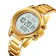 SKMEI Jam Tangan Gold-White Digital Multifungsi 1