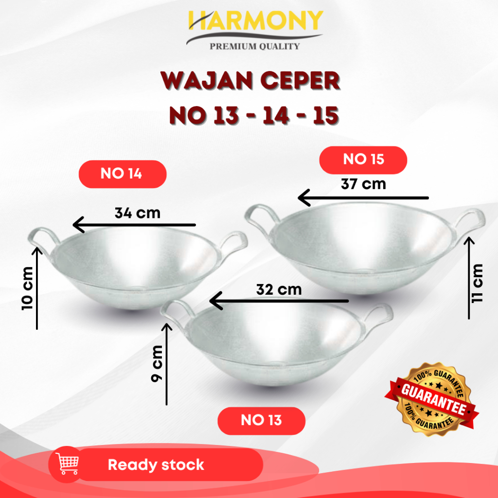 Harmony Wajan Aluminium Nomor 15