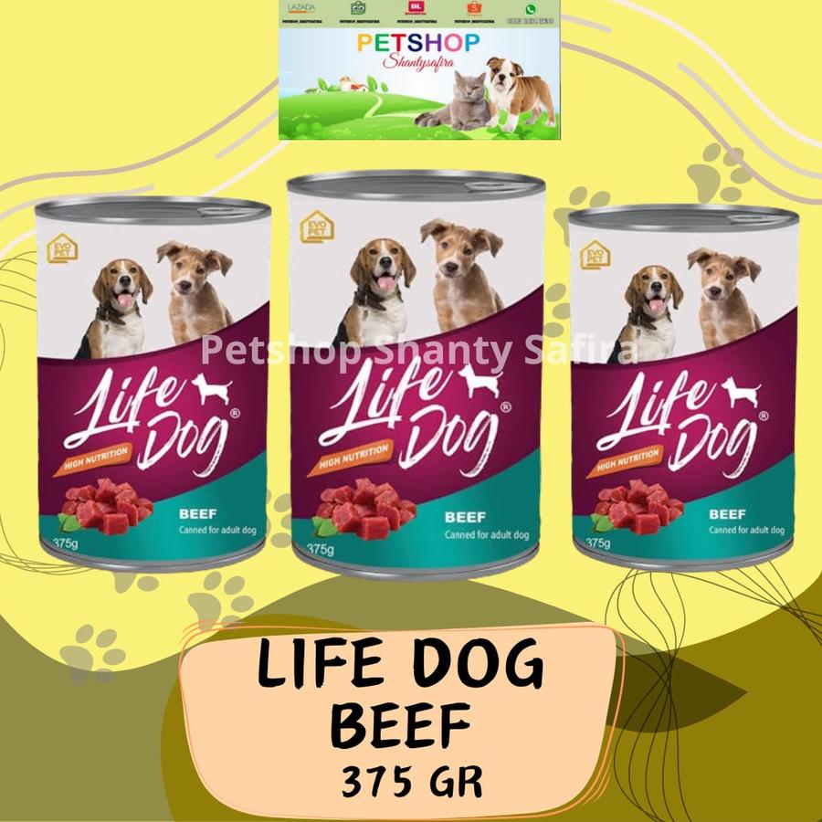 EVO NUSA BERSAUDARA Life Dog Wet Food 375g