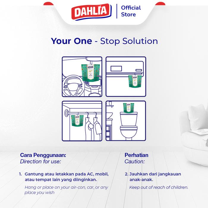 Unitama Sari Mas  DAHLIA Air Freshener Heritage Series Teh Keraton