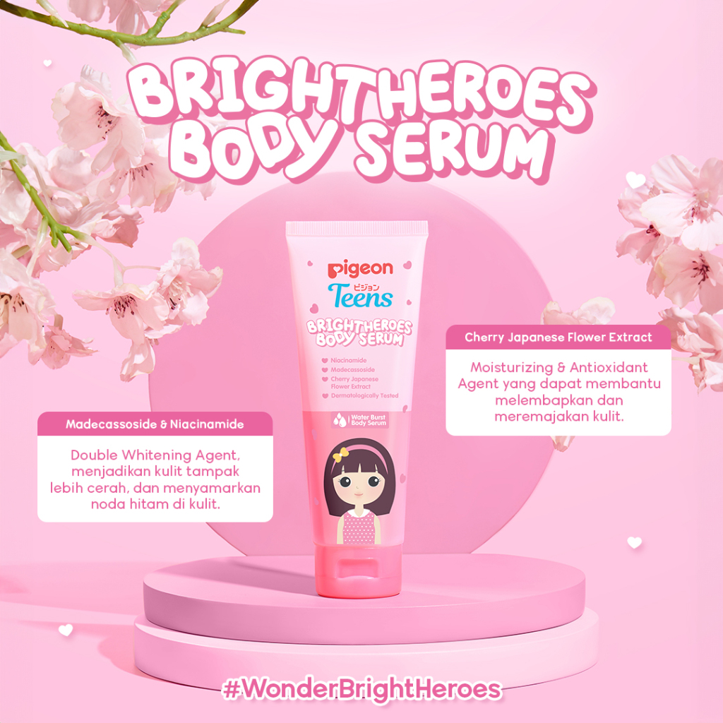 Pigeon Pigeon Teens Bright Heroes Body Serum