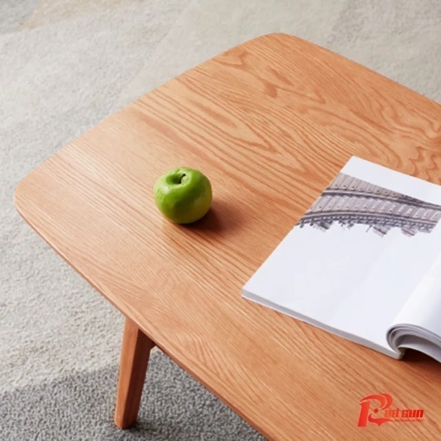 Red Sun Meja Kopi Kayu Solid Gaya Nordic RDC-1004