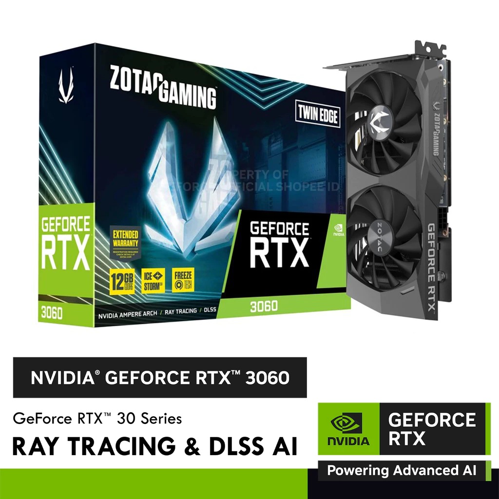 ZOTAC Technology ZOTAC® GAMING GeForce RTX™ 3060 Twin Edge  ZT-A30600E-10M
