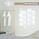 Bright Crown Cermin Hexagonal 12 pcs 1