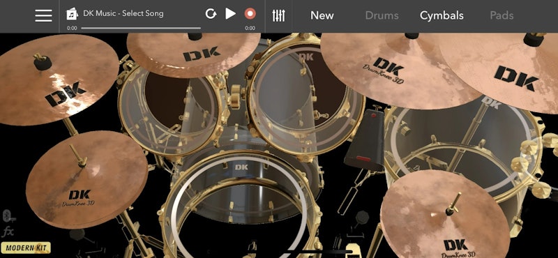DrumKnee 3D Drums - Drum Set 4