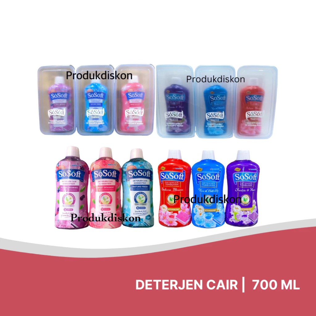 SoSoft Liquid Detergent 3