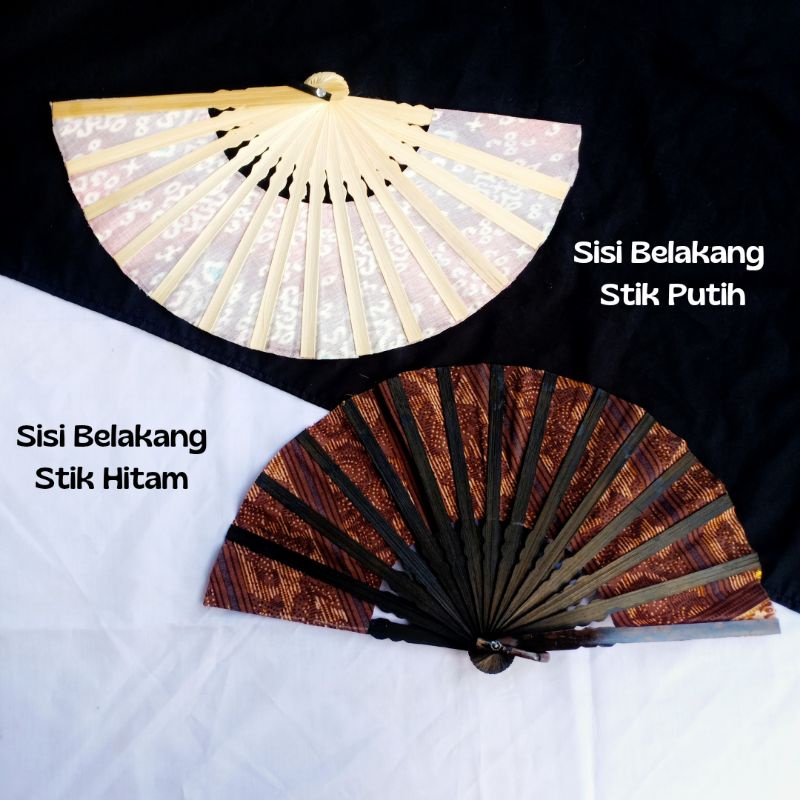 Craft Dewata Kipas Batik Khas Bali 33 cm