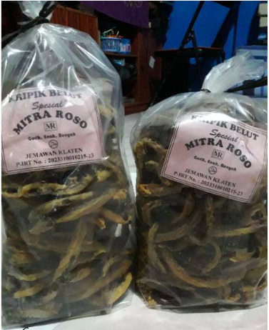 Mitra Roso Keripik Belut Spesial Jemawan Klaten