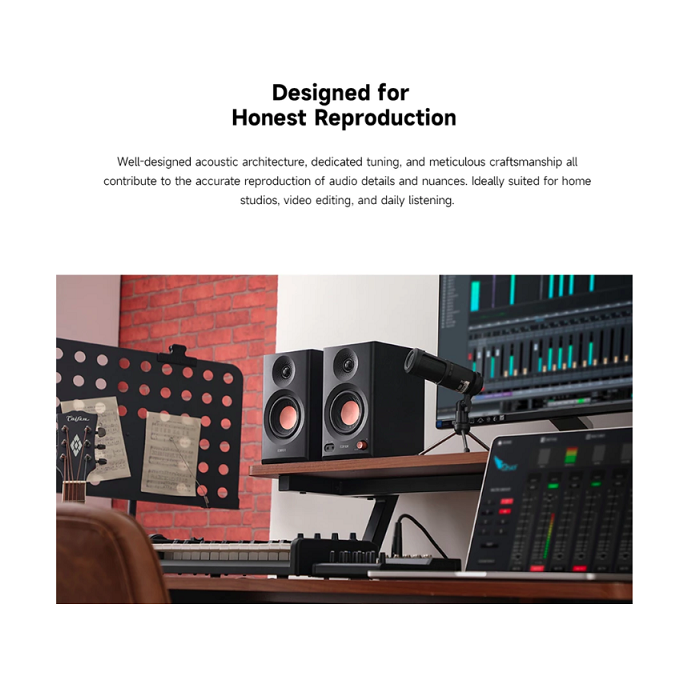 Beijing Edifier Technology Company EDIFIER Powered Studio Monitor Speakers MR3