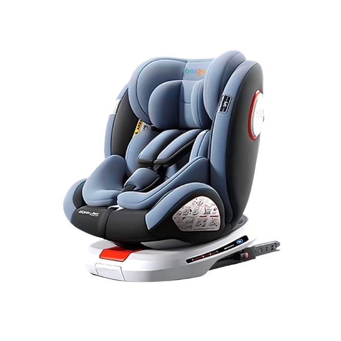Beige Car Seat ISOFIX 360° Putaran