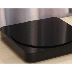 Black Acrylic Rotary Cake Display