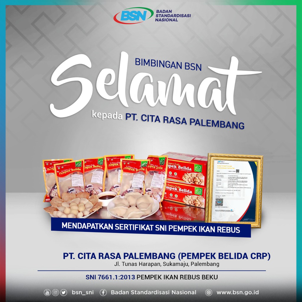 Pempek Belida CRP Paket Campur 24 Pcs (Paket A)