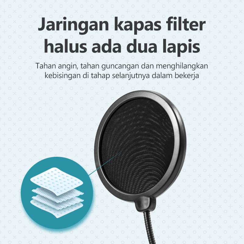 Kivee International Trade Kivee Black Live Microphone KV-US19