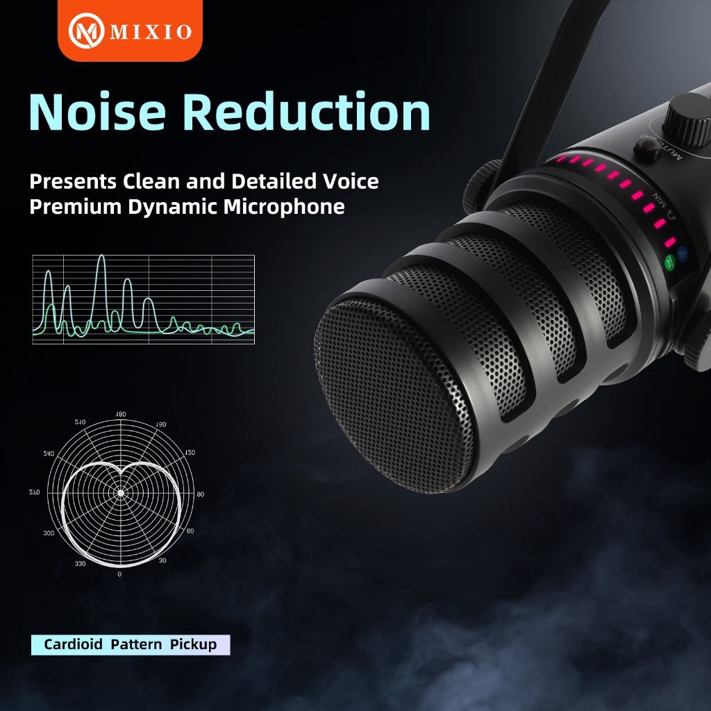 MIXIO MIXIO Microphone Condenser TL-H2