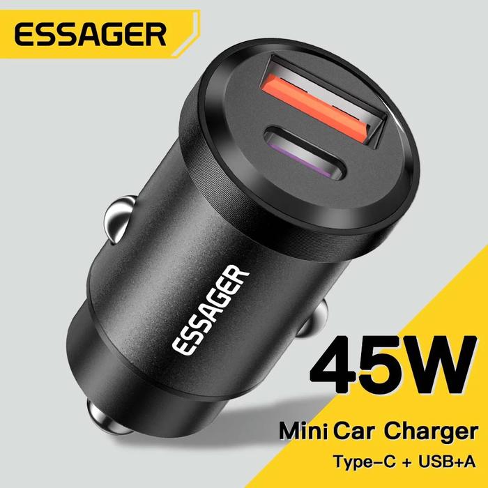 Essager Mini Car Charger 45W  5