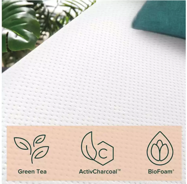 Zinus Kasur Green Tea Memory Foam 3