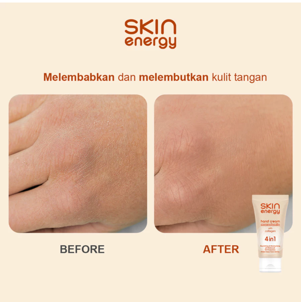 Akasha Wira International Makarizo Skin Energy Hand Cream Macadamia 4in1