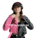 PICKYOURTSYLE.IND Leather Jacket Crop Two Tone 1