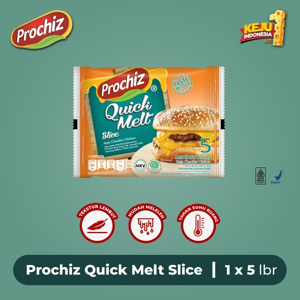 Mulia Boga Raya Prochiz Quick Melt Slice 5s