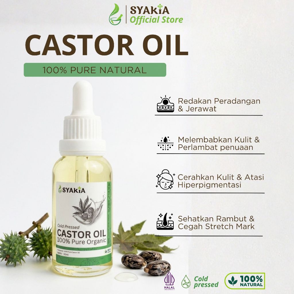 Syakia Castor Oil