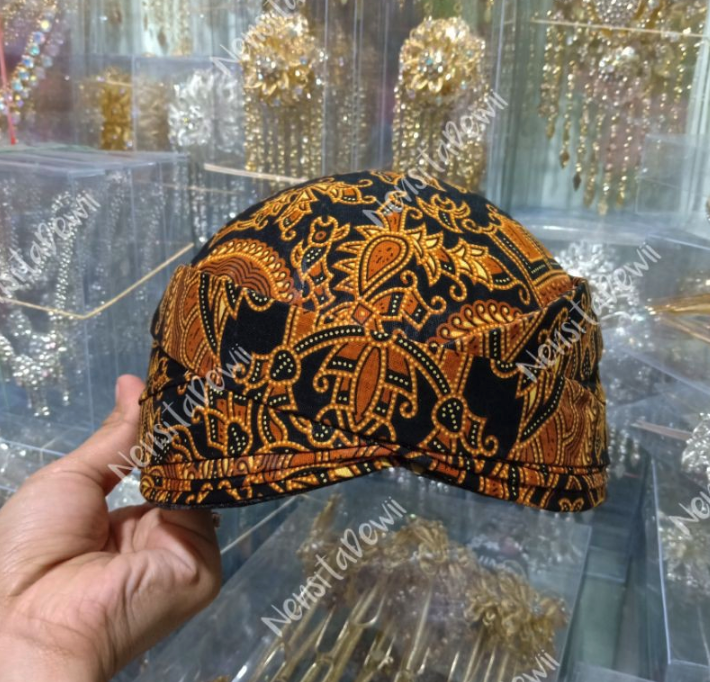  Blangkon Solo Motif Jarik