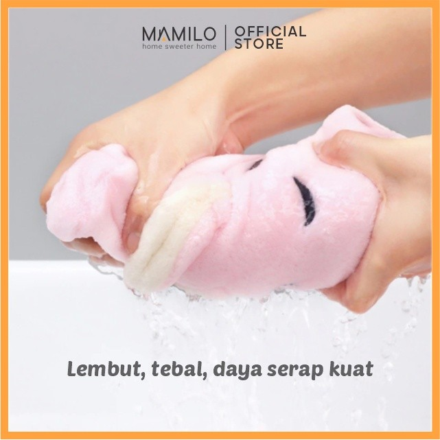  MAMILO Handuk Kepala Microfiber