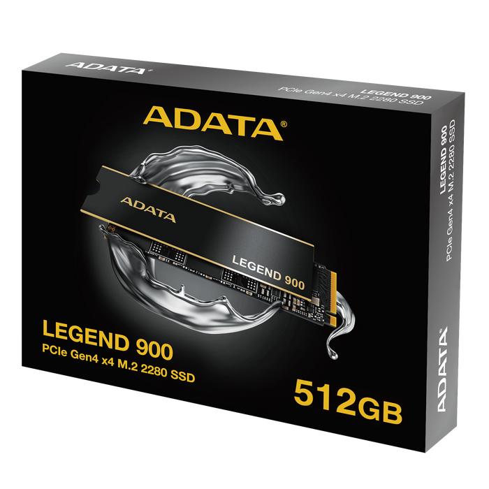ADATA Adata SSD NVME Gen 4 Legend 900 512GB PCIE 4.0 M.2 2280 5Y