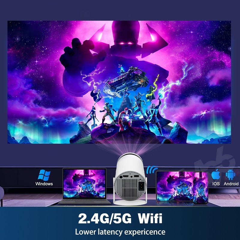 Shenzhen Hexin Zhiyuan Electronics Tripsky Portable Projector HY300