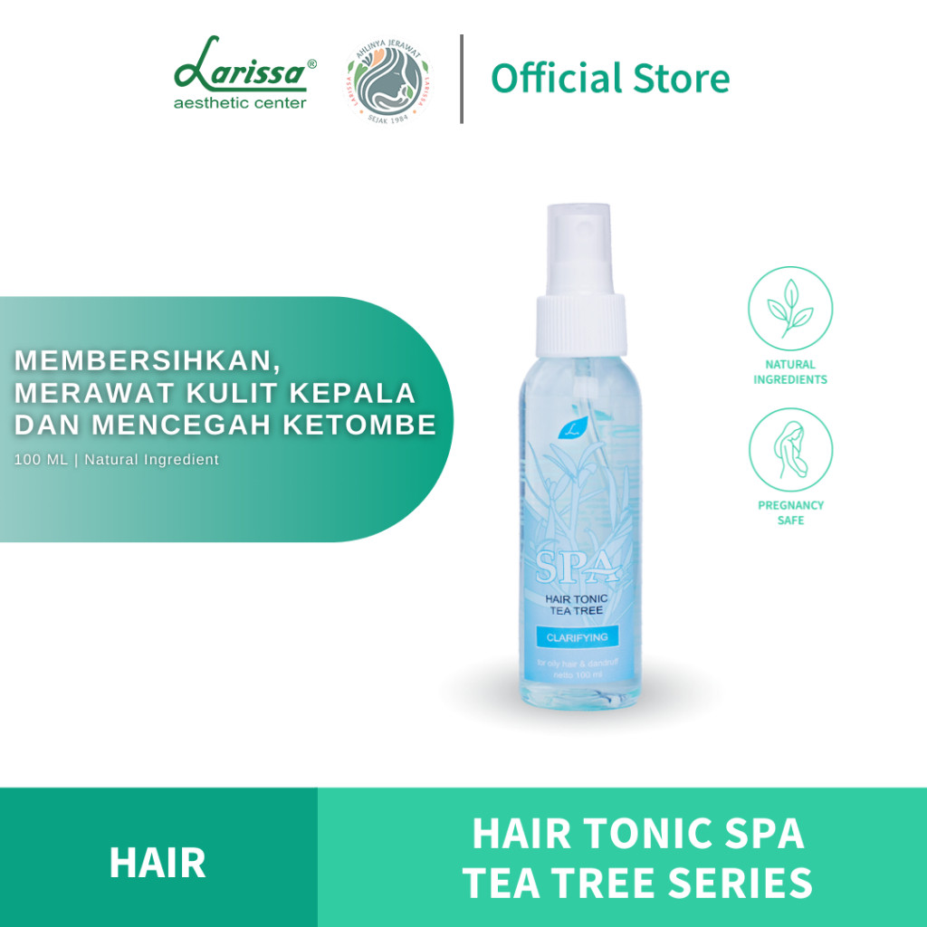 Larissa Karunia Sejahtera Larissa Hair Tonic Spa Tea Tree