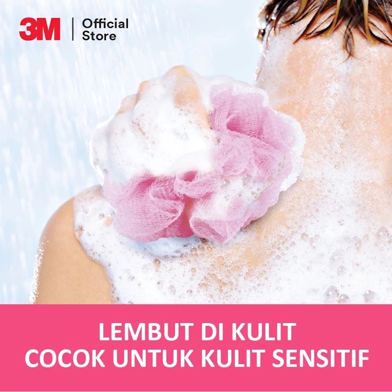 Nexcare™ Bubble Shower Puff 2