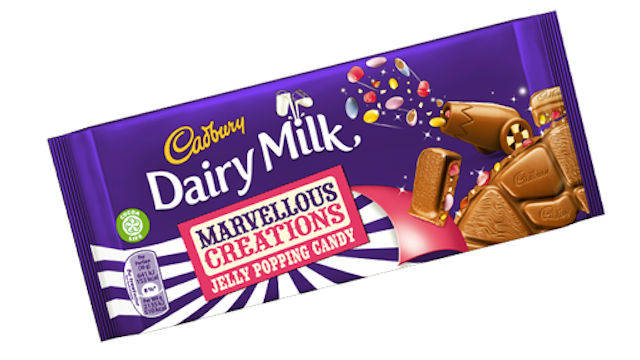 Cadbury Dairy Milk Marvellous Creations Jelly Popping Candy 1