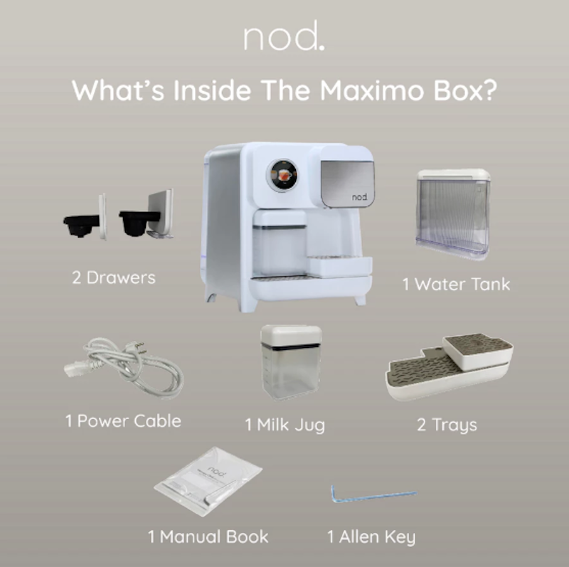 nod. Maximo Smart Capsule Machine 5