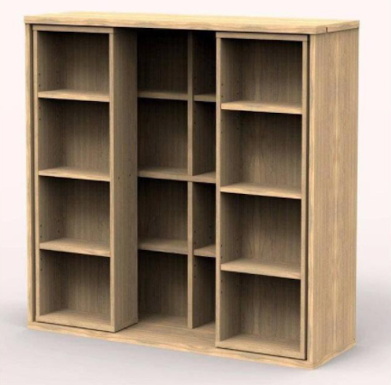 Sliding Bookcase Fischer 1