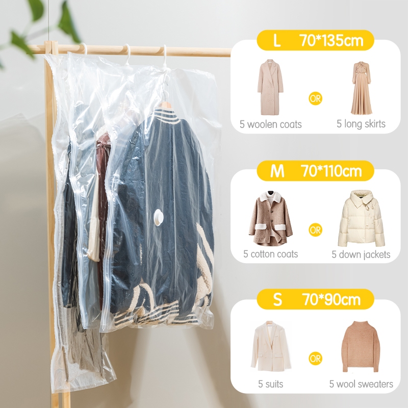 Deli Group Indonesia Vusign Hanging Vacuum Storage Bag Medium VS634X